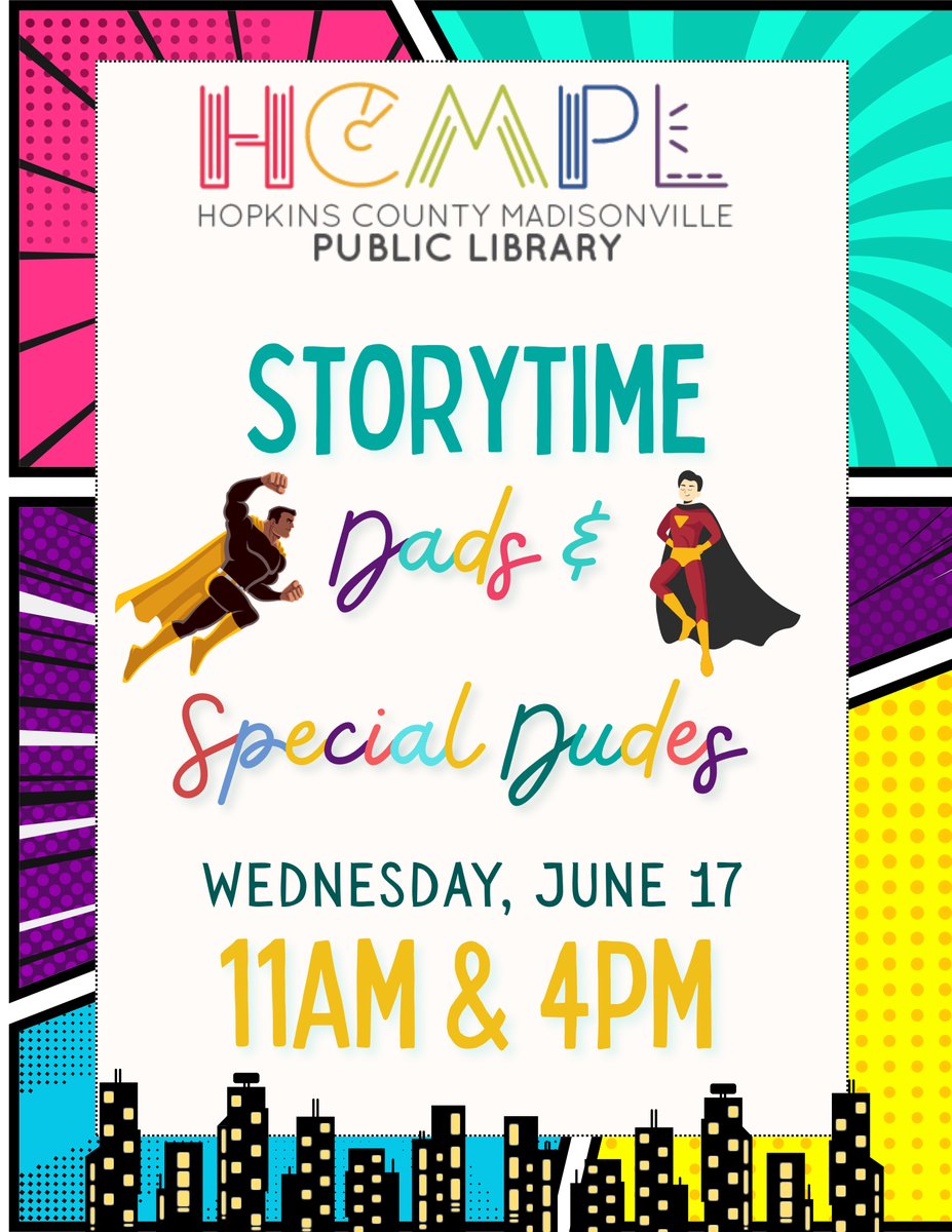 Storytime AM: Dads & Special Dudes!